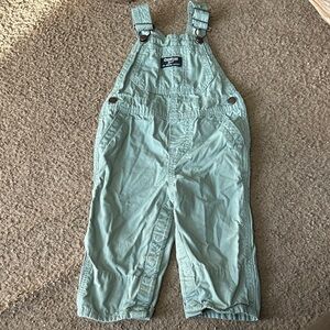 OshKosh B'gosh Mint Green Kids Overalls
